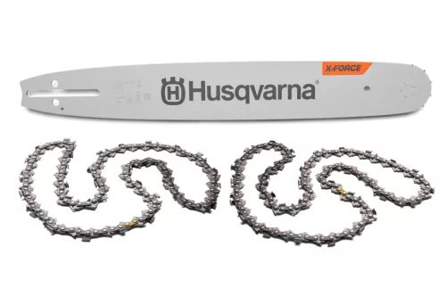 Husqvarna X-Force 325" 1.3mm HSM / 2 x X-CUT SP33G .325" 1.3mm 72 szemes vezetőlemez szett