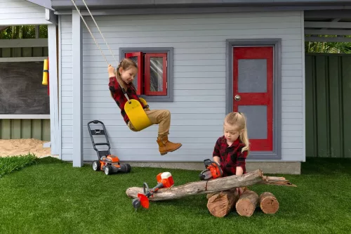 Husqvarna játék fűnyíró 