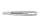 Husqvarna tömör vezetőlemez 10" 25cm 1/4" 1.3 mm 60 szem 
