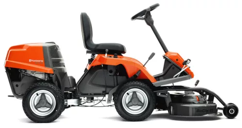 Husqvarna R 112C rider "vágóasztallal"