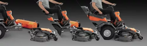 Husqvarna R 420TsX AWD rider "vágóasztal nélkül"