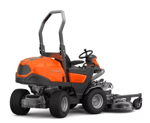 Husqvarna P 525DX dieselmotoros rider "vágóasztal nélkül"