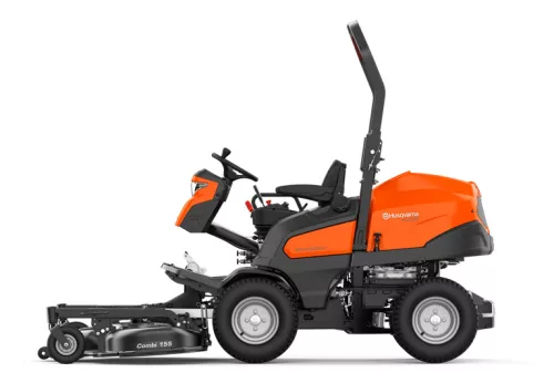 Husqvarna P 525DX dieselmotoros rider "vágóasztal nélkül"
