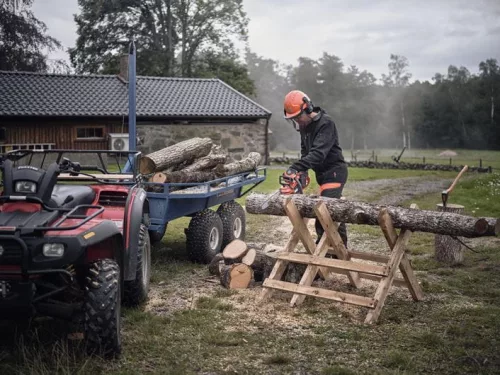 Husqvarna 340i 14" akkumulátoros láncfűrész "akkumulátor nélkül"