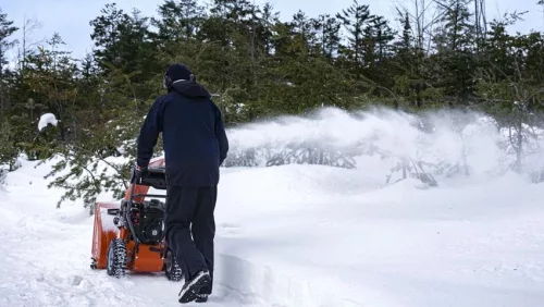Husqvarna ST 124 benzinmotoros hómaró