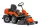 Husqvarna R 214C rider "vágóasztallal"