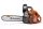 Husqvarna 450 E-széria Mark II 15" benzinmotoros láncfűrész