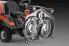 Husqvarna RC 320Ts AWD benzinmotoros rider fűgyűjtővel "vágóasztal nélkül"