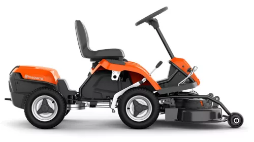 Husqvarna R 112iC akkumulátoros rider "vágóasztallal"